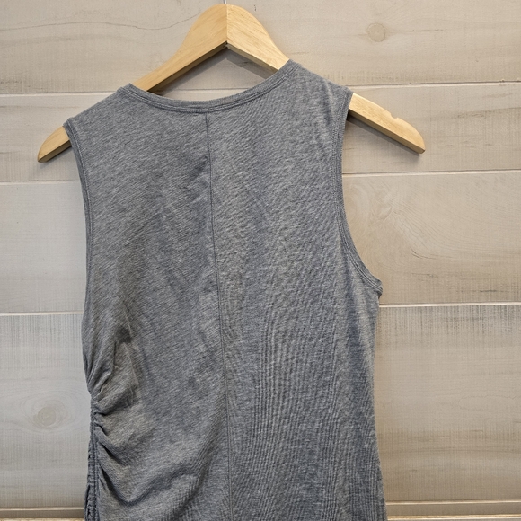 {8} Lululemon Cinch It Tank Dress Heathered Grey - Picture 9 of 9